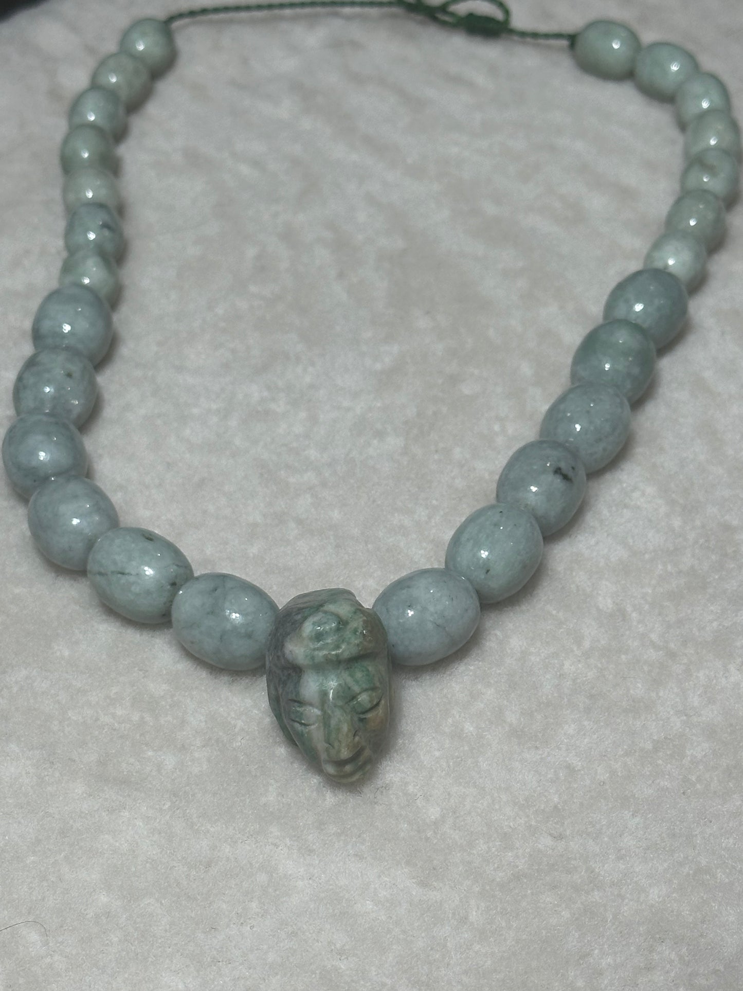 Light Blue Mayan Necklace