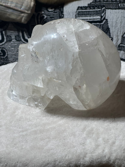 Clear Quartz Crystal Skull