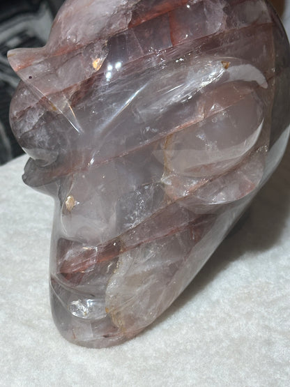 Ajpu 17 Madagascar Star Quartz Crystal Skull