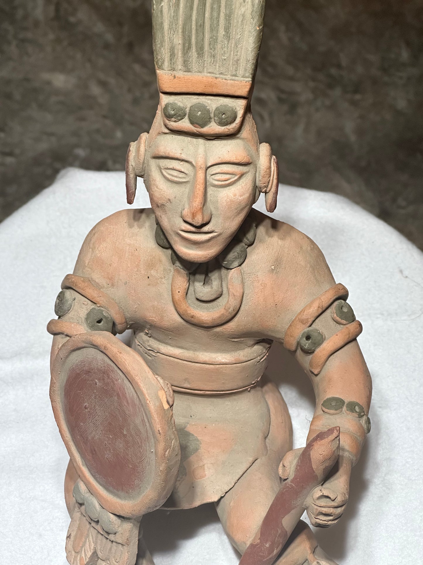 Terracotta Mayan Deity